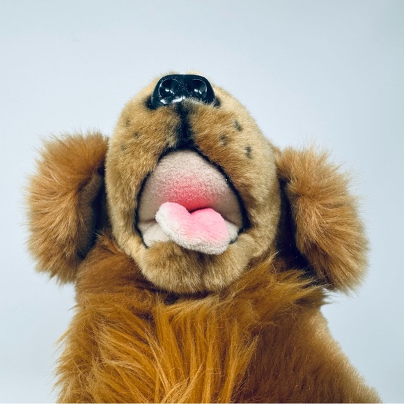 Auswella Red Golden Labrador Retriever Dog Plush Realistic 16" Stuffed Animal - Picture 5 of 15